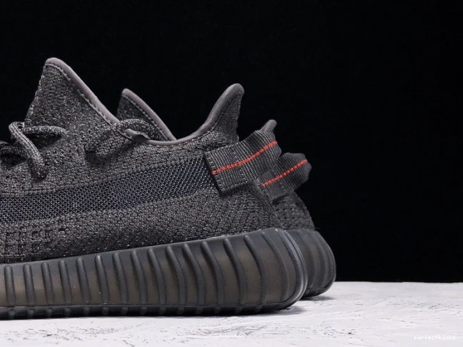 V2 350 Black Adidas Static FU9007 Boost Yeezy (Reflective) - 0813
